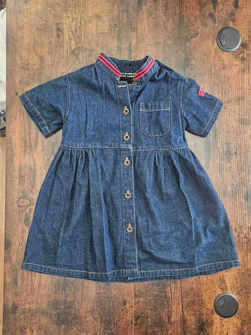 Ralph Lauren Polo Jeans Co. Denim Dress Size 2T